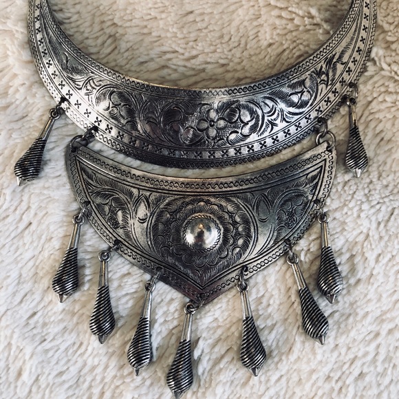 Statement Bib Necklace - Picture 2 of 3